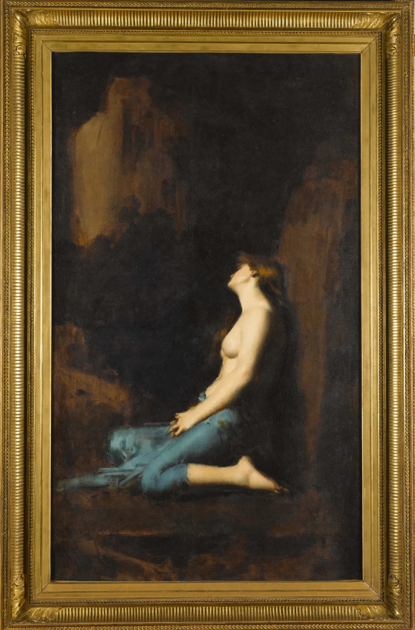 La Madeleine - Jean-Jacques Henner image 1 reproduction artisanale de tableau