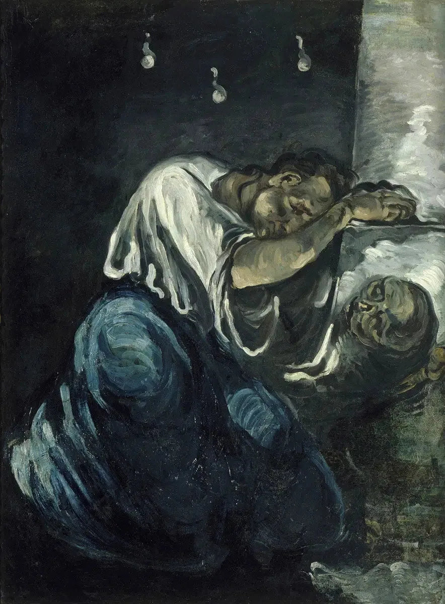 La Madeleine - Paul Cézanne image 1 copie de tableau peinte à la main