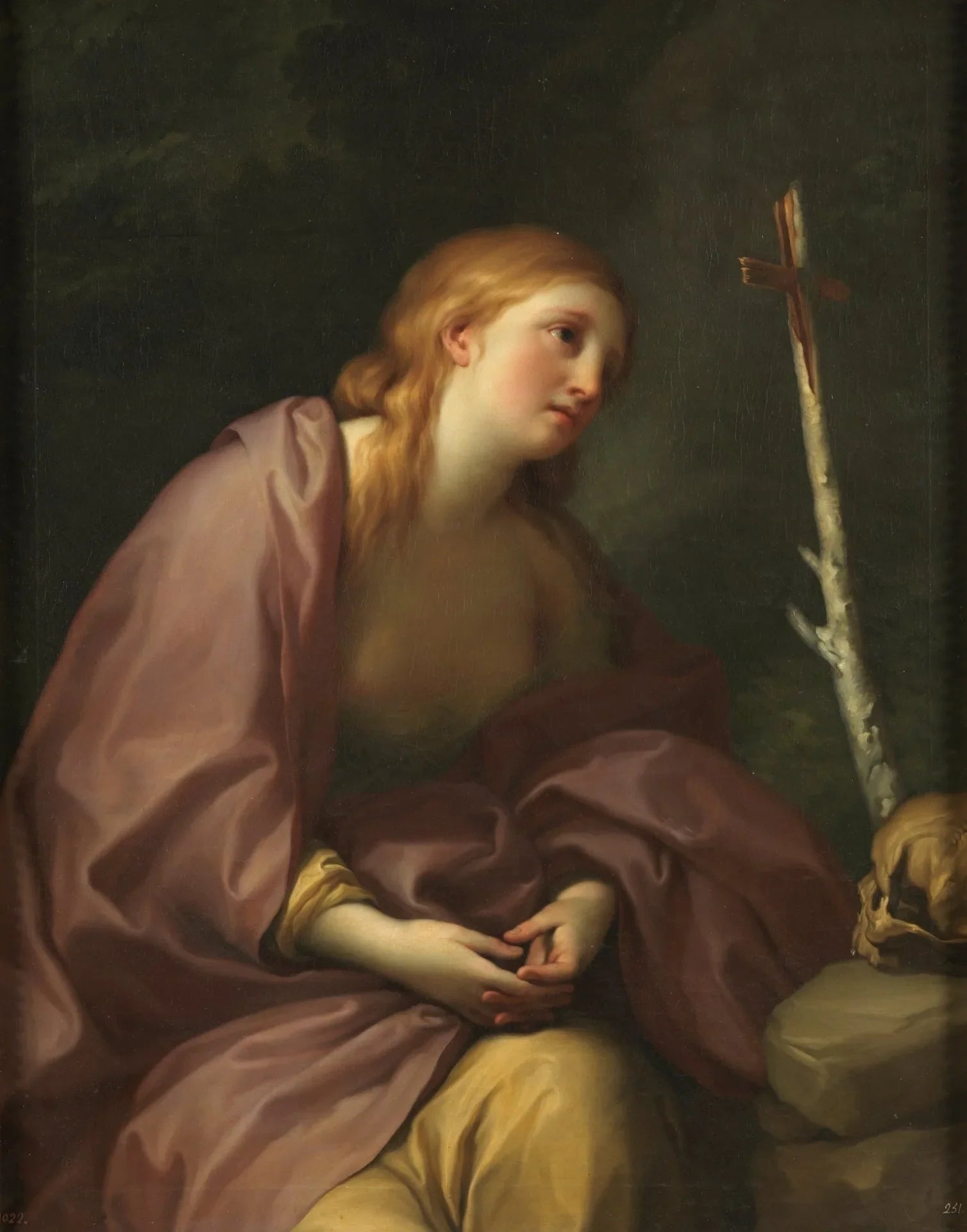 La Madeleine pénitente - Anton Raphael Mengs image 1 copie peinte à la main à l’huile