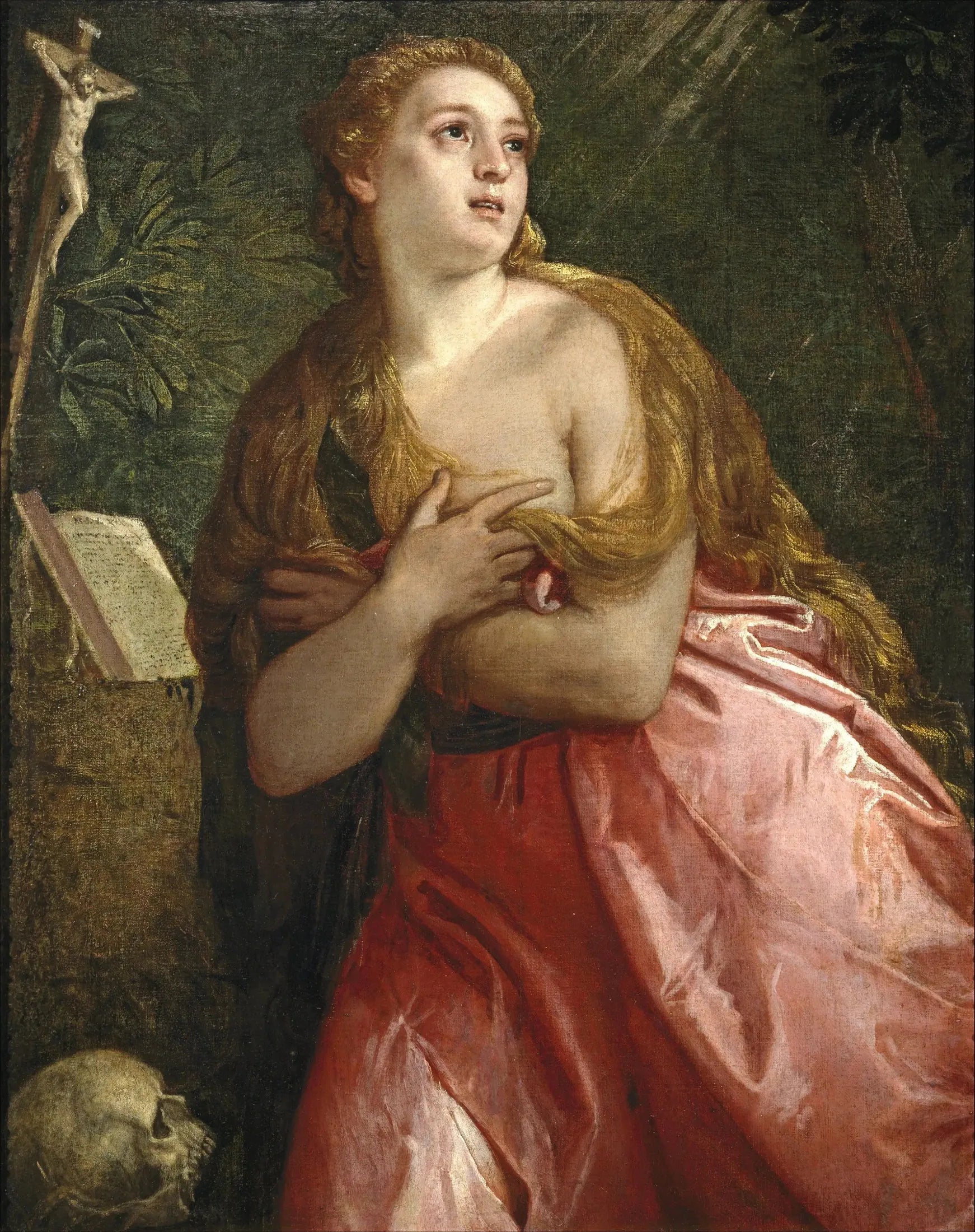 La Madeleine pénitente - Paul Véronèse image 1 copie de tableau peinte à la main