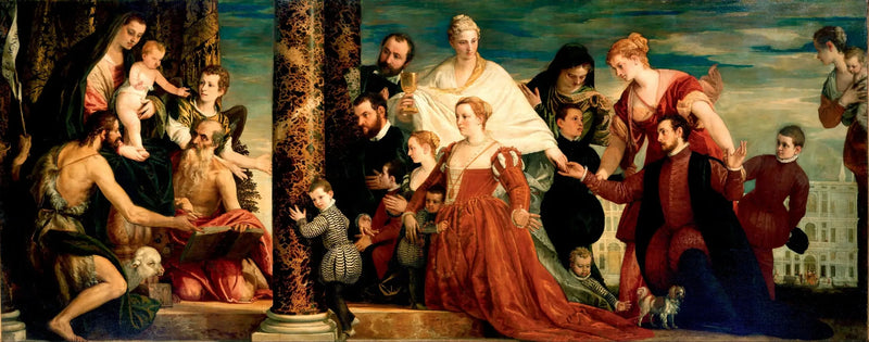 La Madone de la famille Cuccina - Paul Véronèse