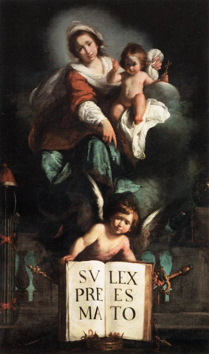 La Madone de la Justice - Bernardo Strozzi image 1 tableau peint à l’huile sur toile