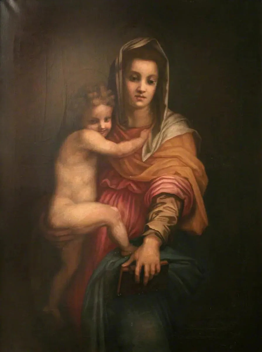 La Madone des Harpies - Andrea del Sarto image 1 copie de tableau peinte à la main
