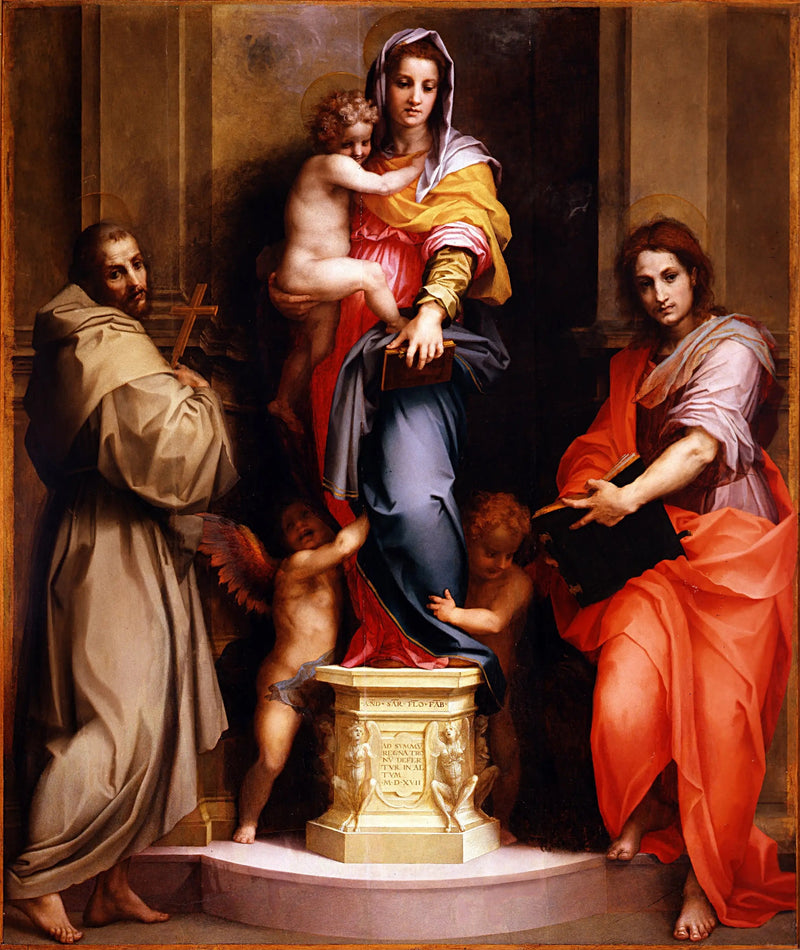 La Madone des Harpies - Andrea del Sarto