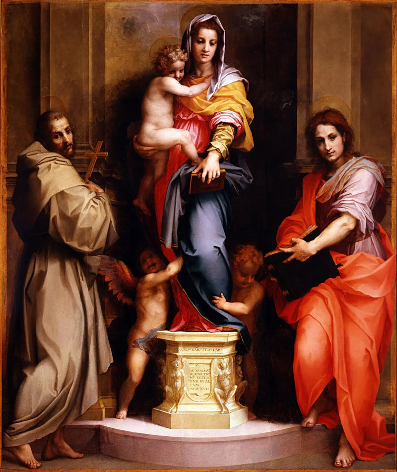 La Madone des Harpies - Andrea del Sarto