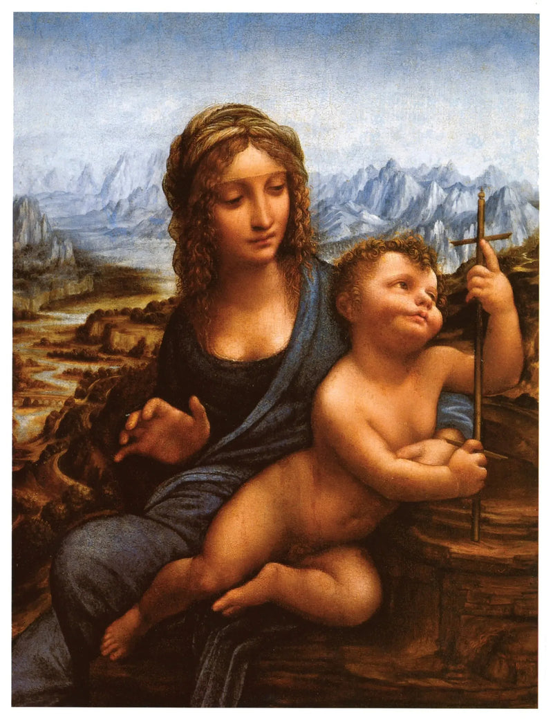Мадонна Прядильника - Léonard de Vinci
