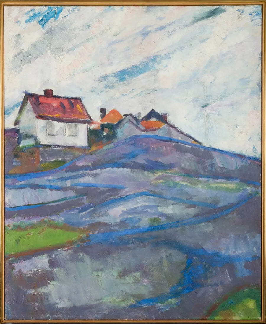 La Maison dans les Skerries - Edvard Munch