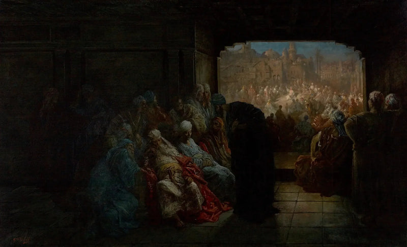 La maison de Caïphe - Gustave Doré