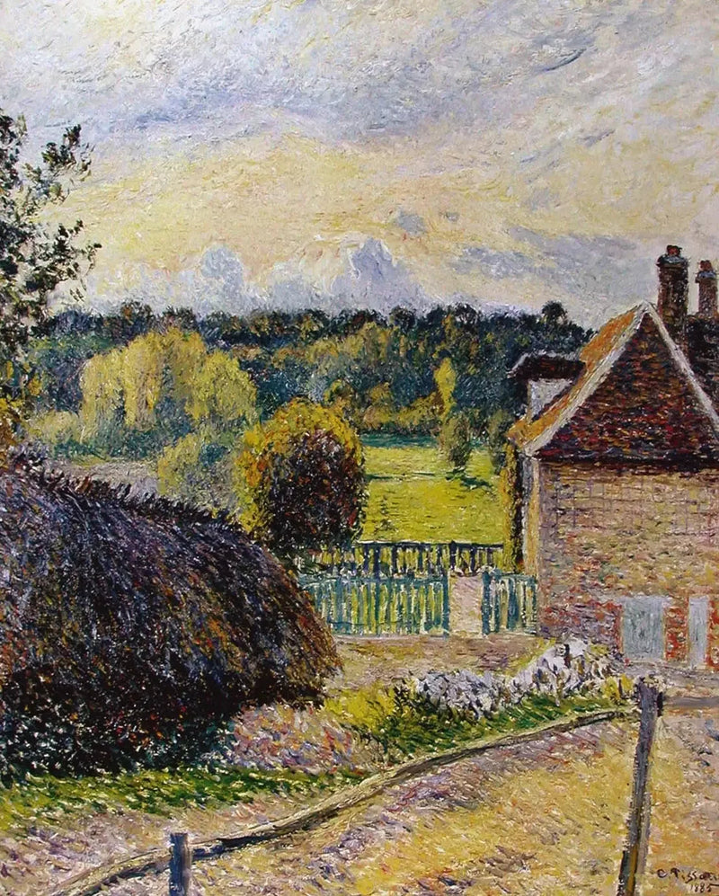 La Maison de la folie à Éragny - Camille Pissarro