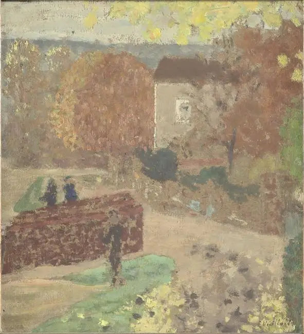 La Maison de Mallarmé à Valvins - Édouard Vuillard image 1 reproduction artisanale de tableau