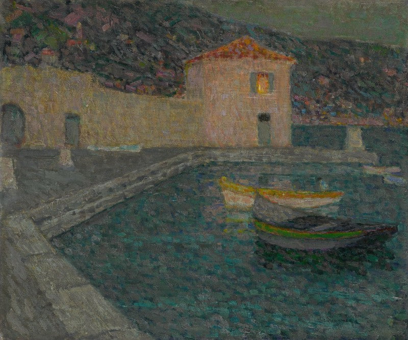 La Maison De La Mer, Villefranche-sur-mer - Henri Le Sidaner image 1 reproduction d’œuvre d’art à l’huile