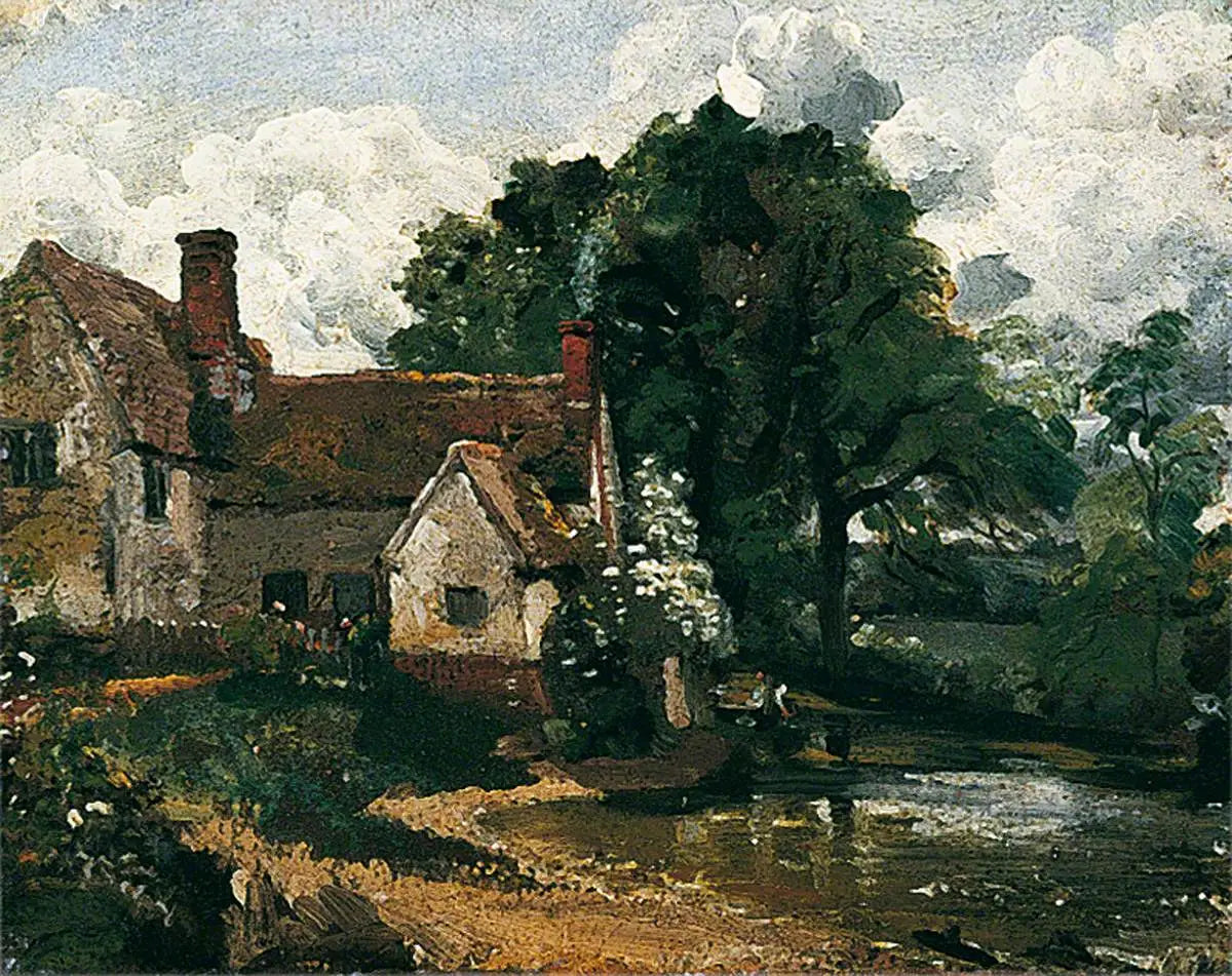 La maison de Willy Lott - John Constable image 1 tableau peint à l’huile sur toile