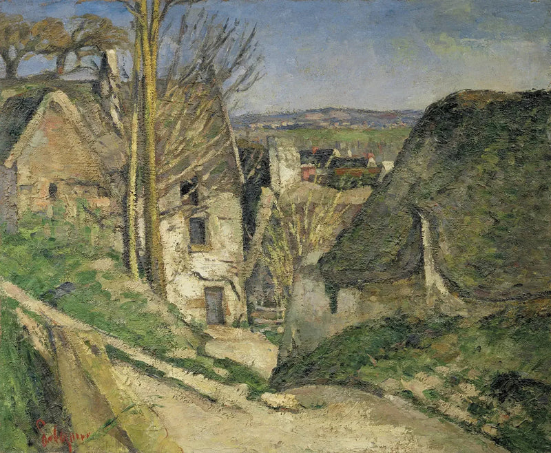 La Maison du pendu - Paul Cézanne