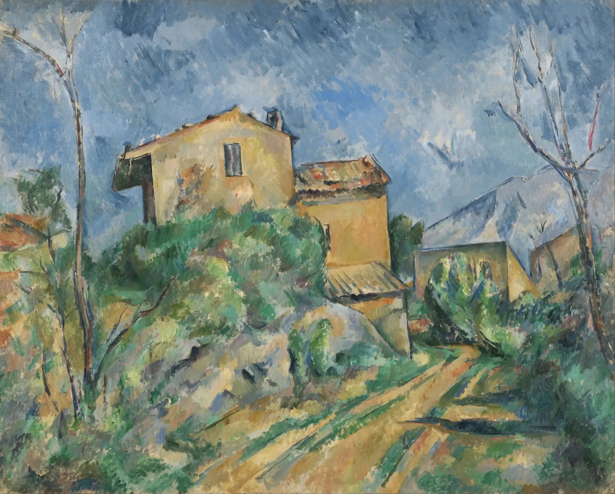 La Maison Maria sur la route du Château Noir - Paul Cézanne image 1 tableau peint à l’huile sur toile