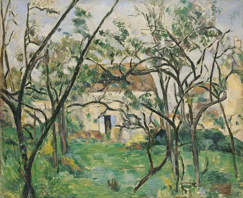 La Maison rustique - Paul Cézanne image 1 tableau peint à l’huile sur toile