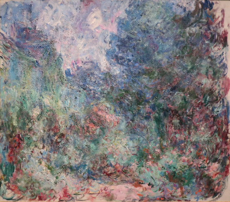 La maison vue du jardin aux roses - Claude Monet