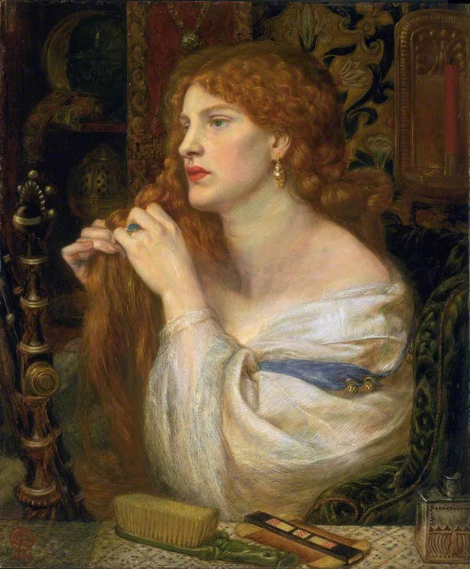 La maîtresse de Fazio - Dante Gabriel Rossetti image 1 reproduction artisanale de tableau
