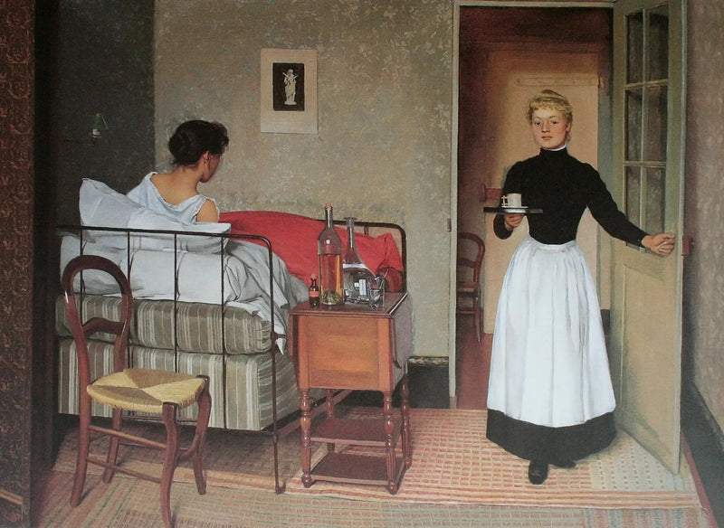 La Malade - Félix Vallotton