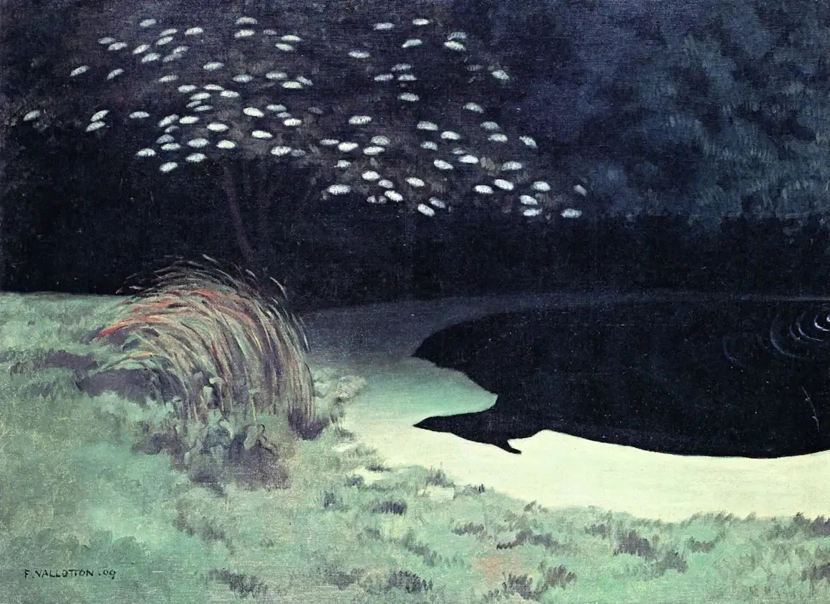 La Mare, Honfleur - Félix Vallotton image 1 copie peinte à la main à l’huile