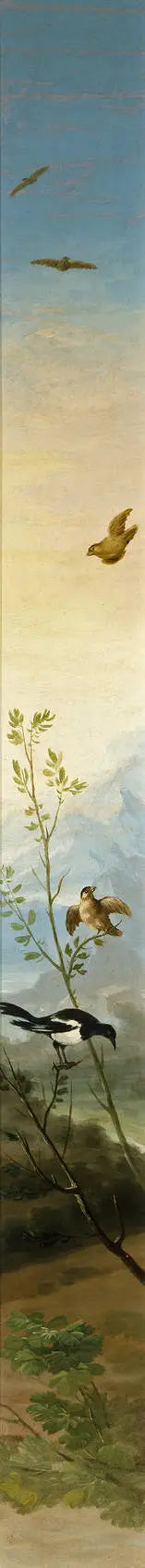 La Marica sur un arbre - Francisco de Goya image 1 copie de tableau peinte à la main