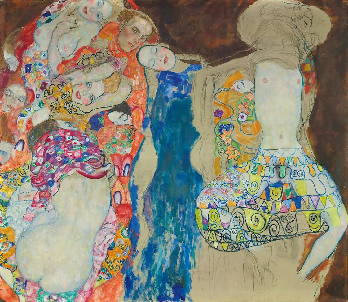 La mariée - Gustav Klimt image 1 tableau peint à l’huile sur toile