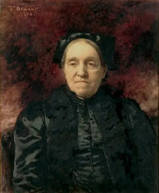 La Marquise Feydeau de Brou - Léon Bonnat image 1 reproduction artisanale de tableau