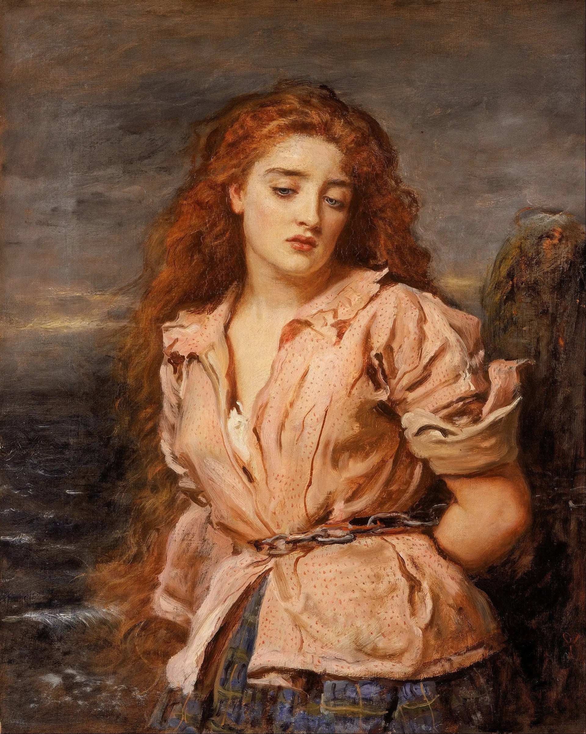 La Martyre de Solway - John Everett Millais image 1 reproduction artisanale de tableau