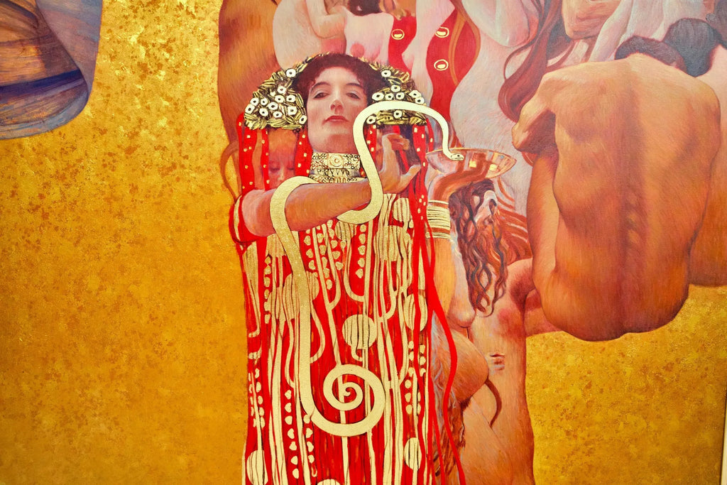 La Médecine – Une Œuvre Réimaginée de Gustav Klimt par Master Apollon | 180 x 270 cm image 11 reproduction de peinture à l’huile