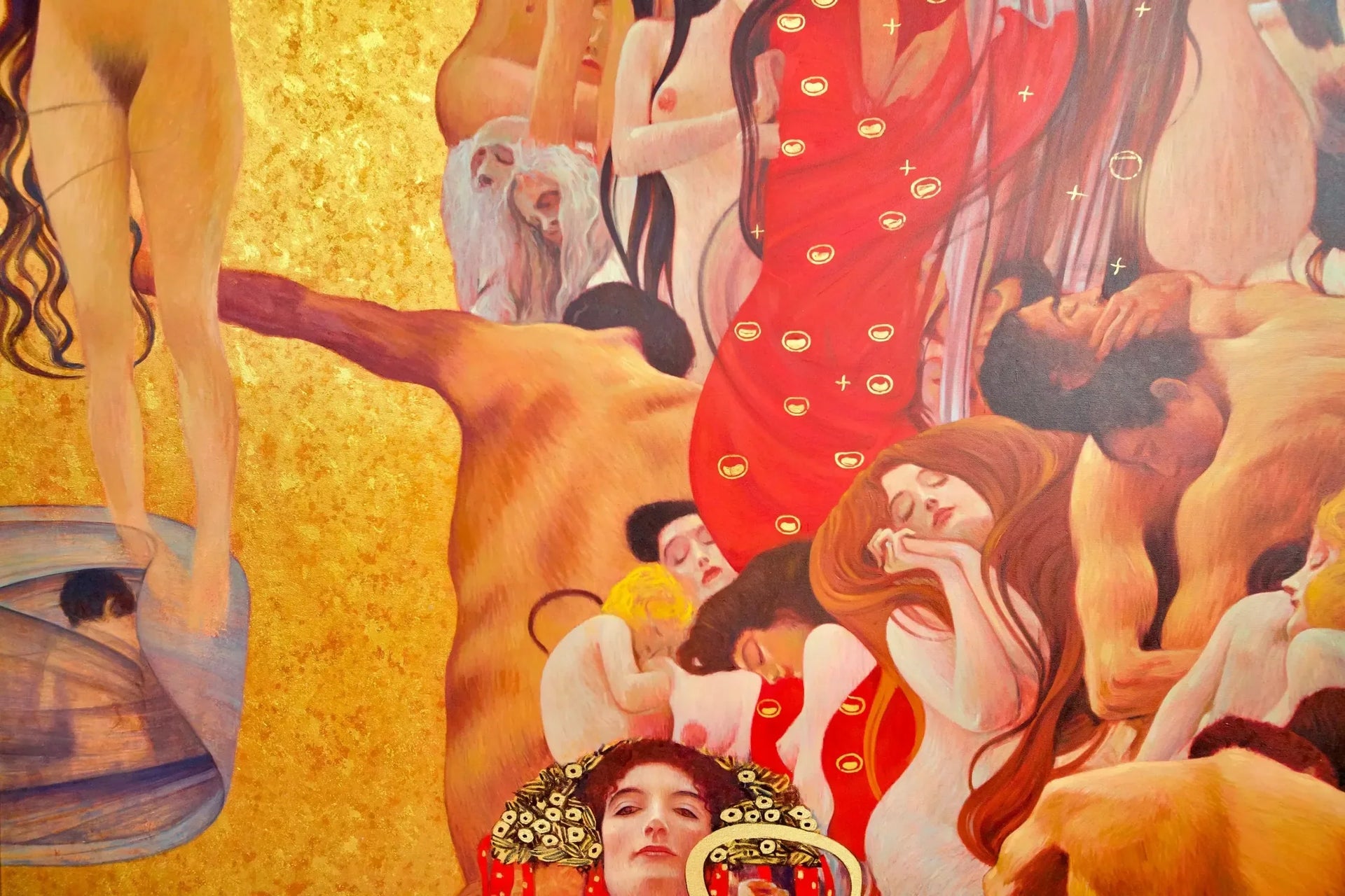 La Médecine – Une Œuvre Réimaginée de Gustav Klimt par Master Apollon | 180 x 270 cm image 23 reproduction d’œuvre d’art à l’huile