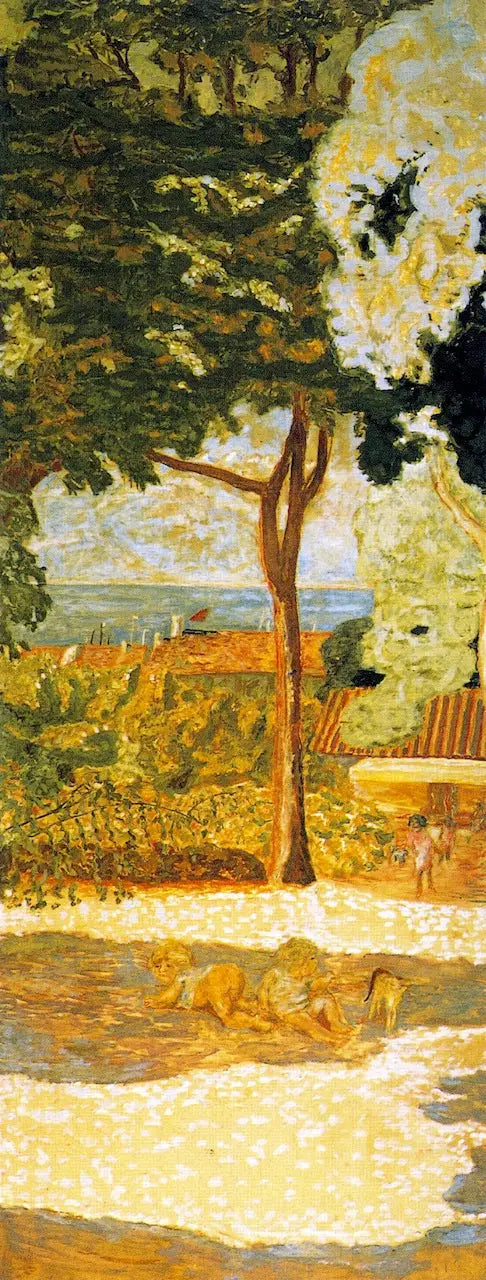 La Méditerranée. Triptyque (panneau central) - Pierre Bonnard image 1 reproduction de peinture à l’huile