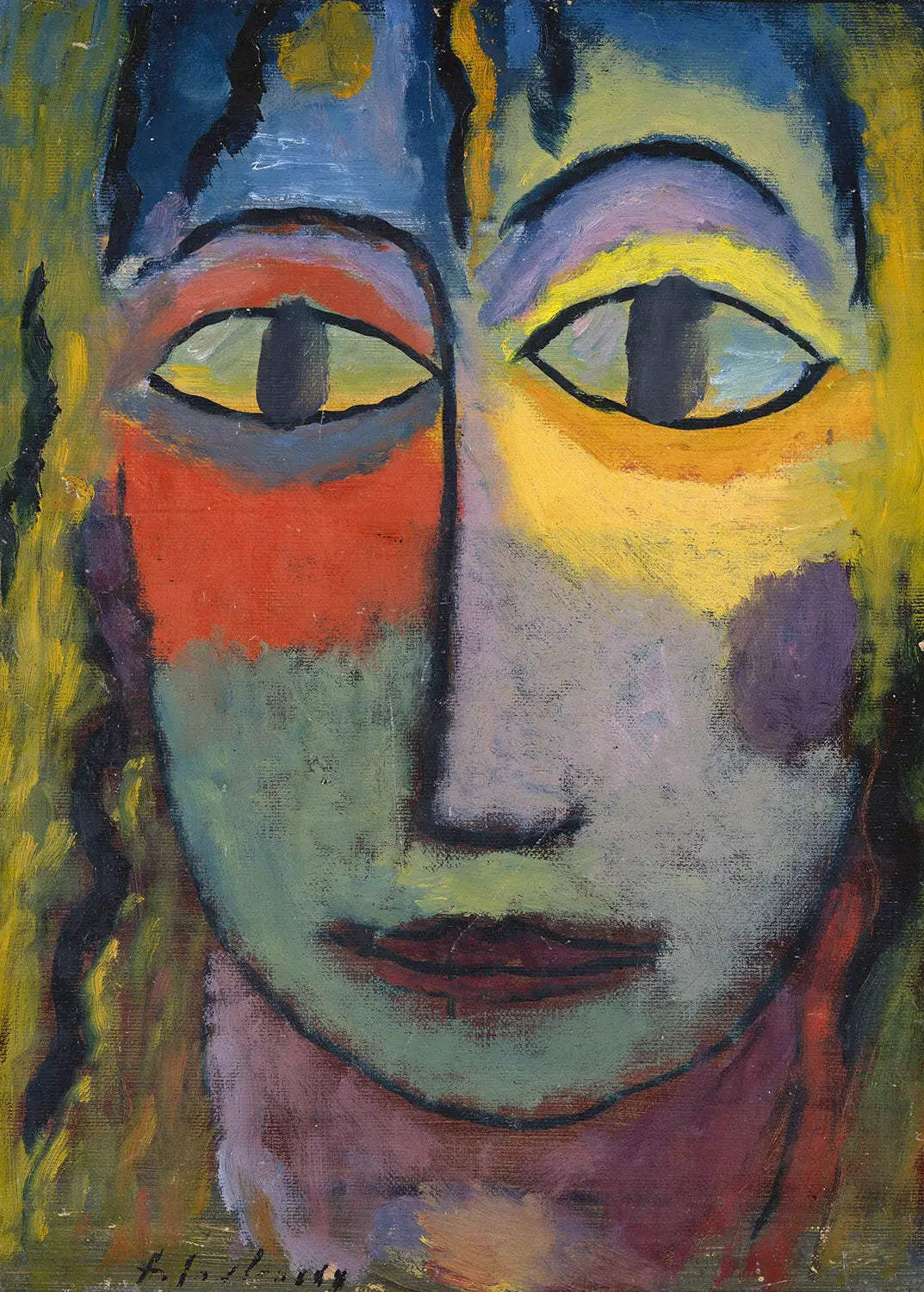 La Méduse - Alexej von Jawlensky image 1 reproduction réalisée par Alpha Reproduction