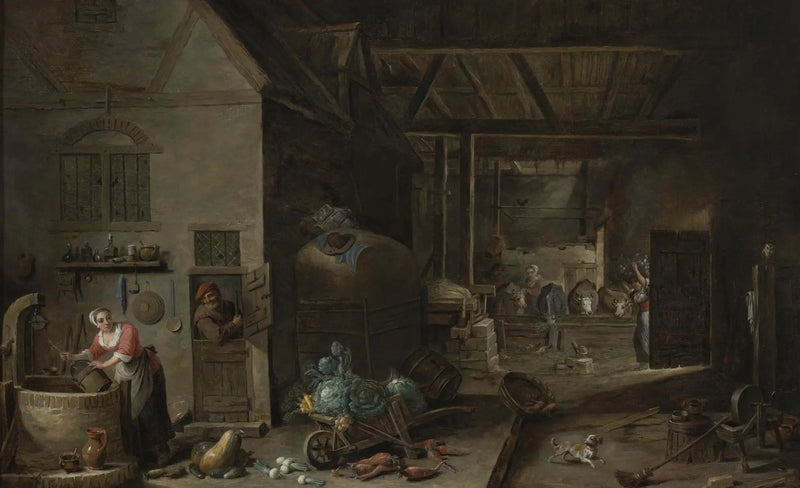 La Ménagere Flamande - David Teniers le Jeune