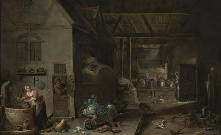 La Ménagere Flamande - David Teniers le Jeune