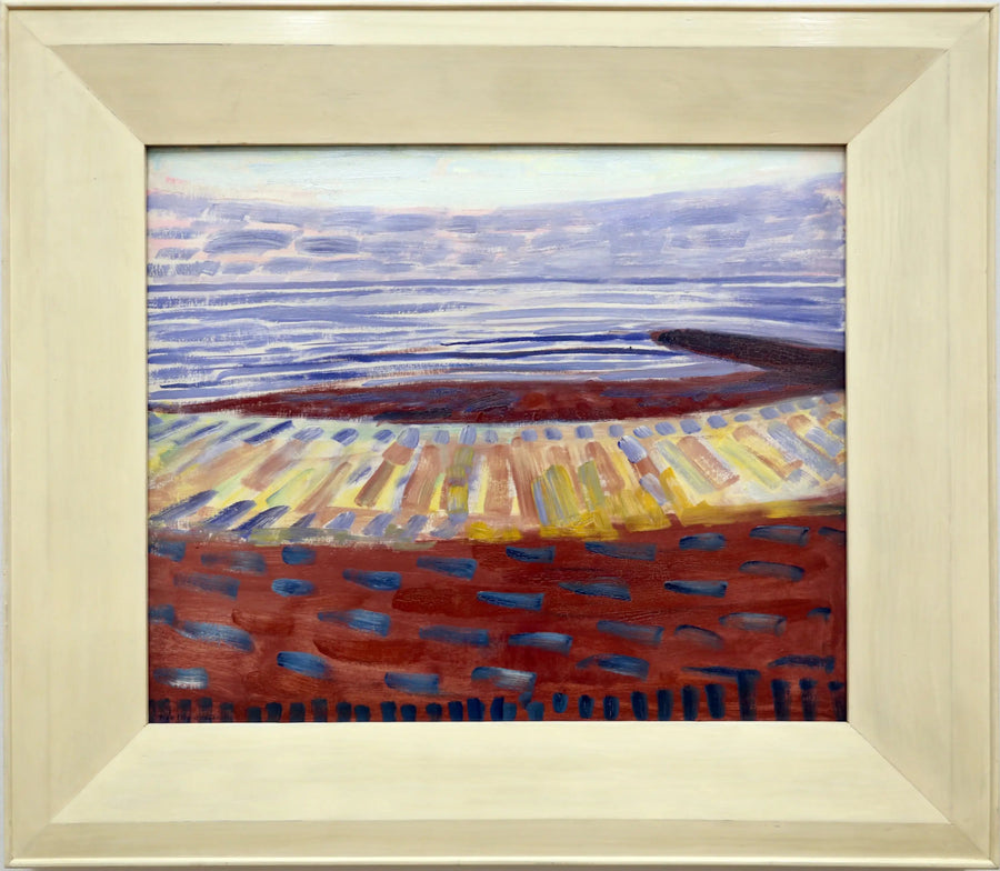 La mer après le coucher du soleil - Piet Mondrian