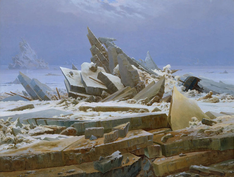 La Mer de glace - Caspar David Friedrich