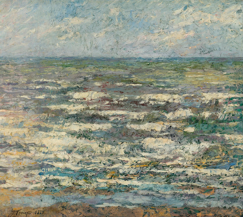La mer près de Katwijk - Jan Toorop