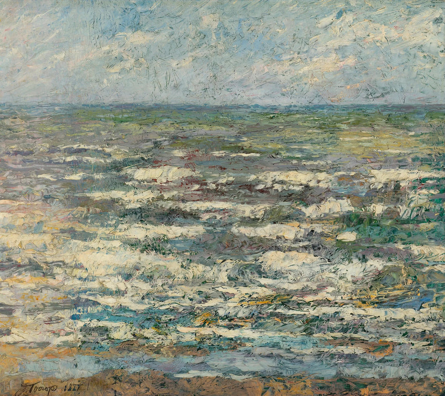 La mer près de Katwijk - Jan Toorop