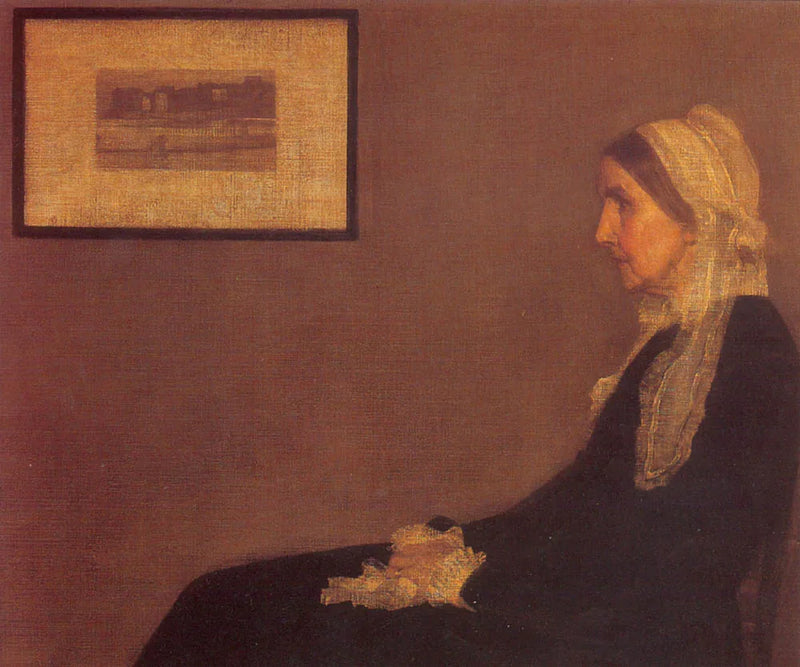 La Mère de Whistler, Arrangement en gris et noir n°1 - James Abbott McNeill Whistler