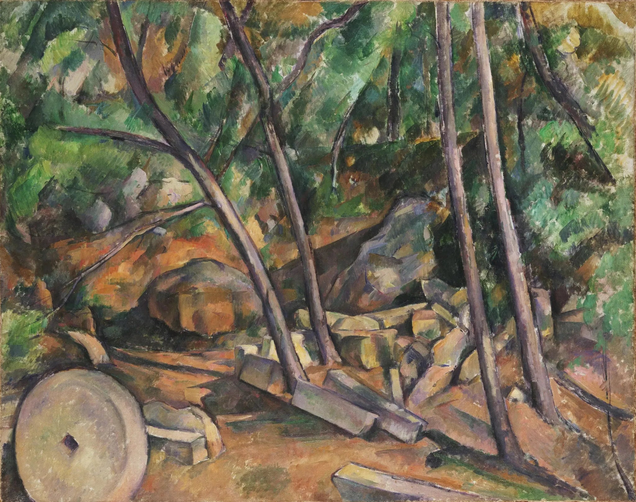La Meule - Paul Cézanne image 1 reproduction d’œuvre d’art à l’huile