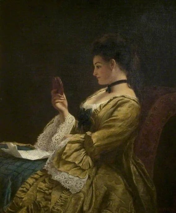 La miniature - William Powell Frith image 1 copie de tableau peinte à la main