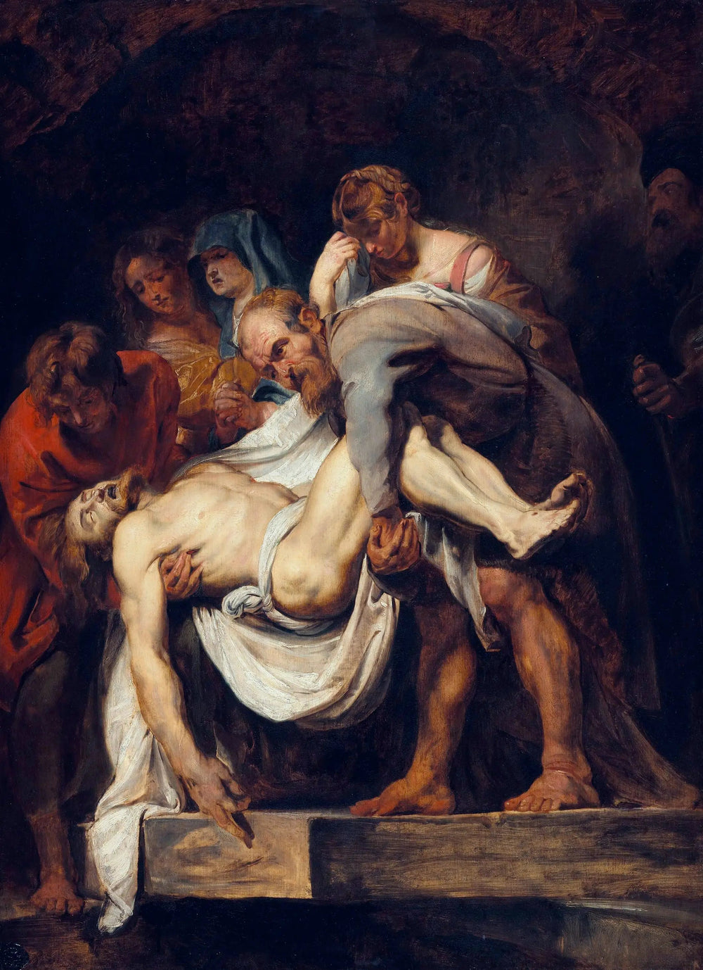 La mise au tombeau - Peter Paul Rubens - Alpha Reproduction