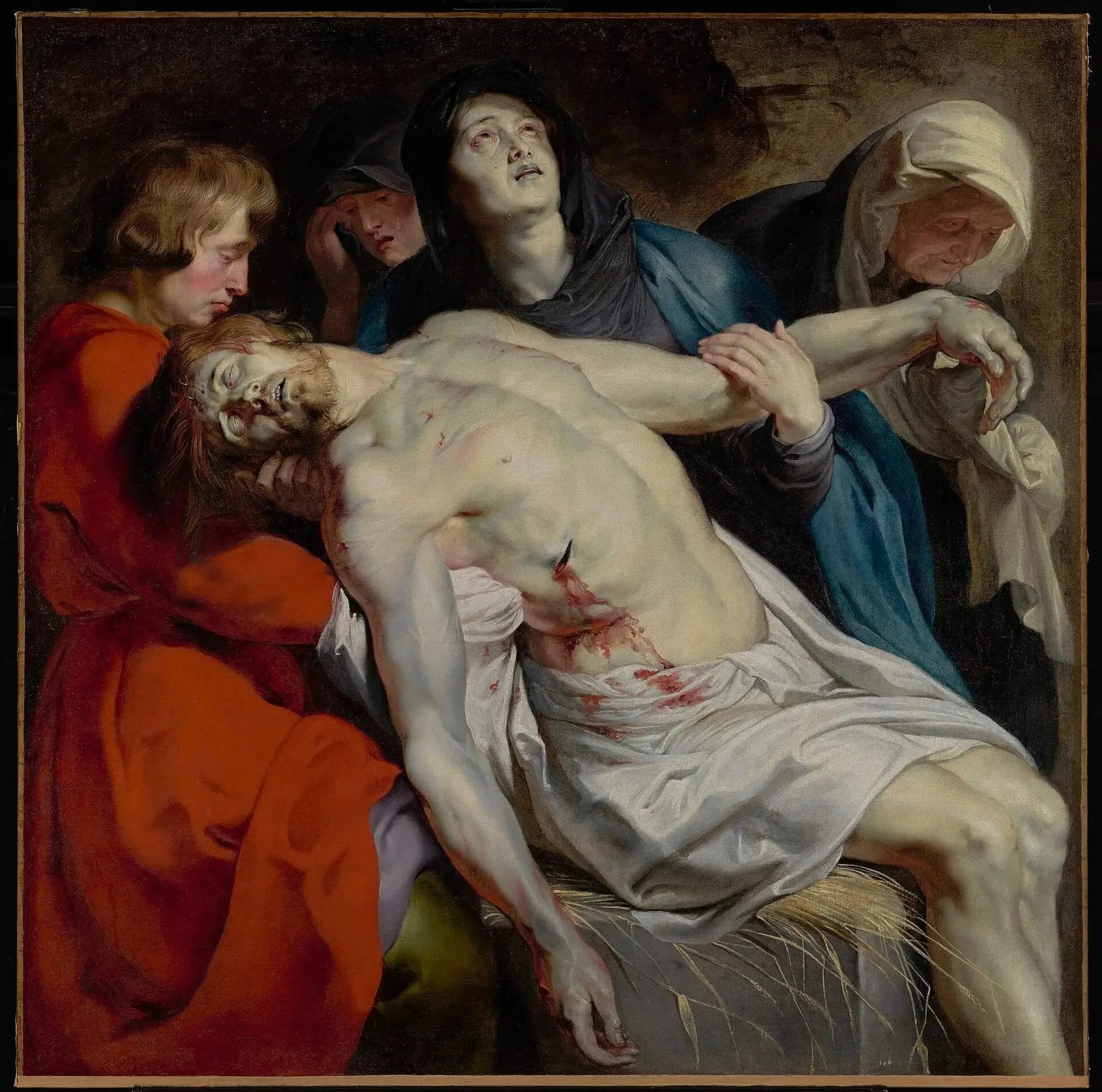 La mise au tombeau - Peter Paul Rubens image 1 reproduction réalisée par Alpha Reproduction