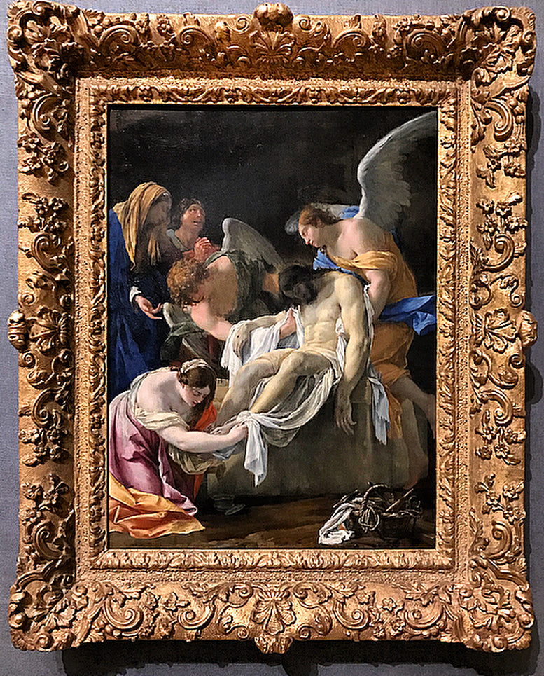 La Mise au Tombeau - Simon Vouet image 1 reproduction réalisée par Alpha Reproduction