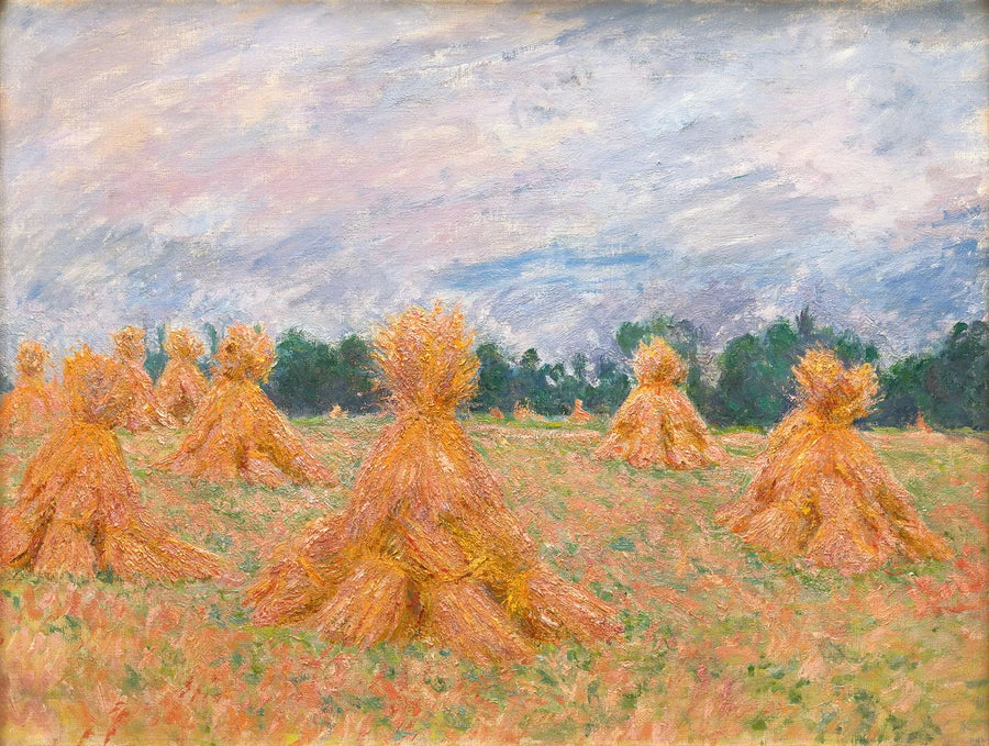 La Moisson - Blanche Hoschedé Monet image 1 reproduction de peinture à l’huile