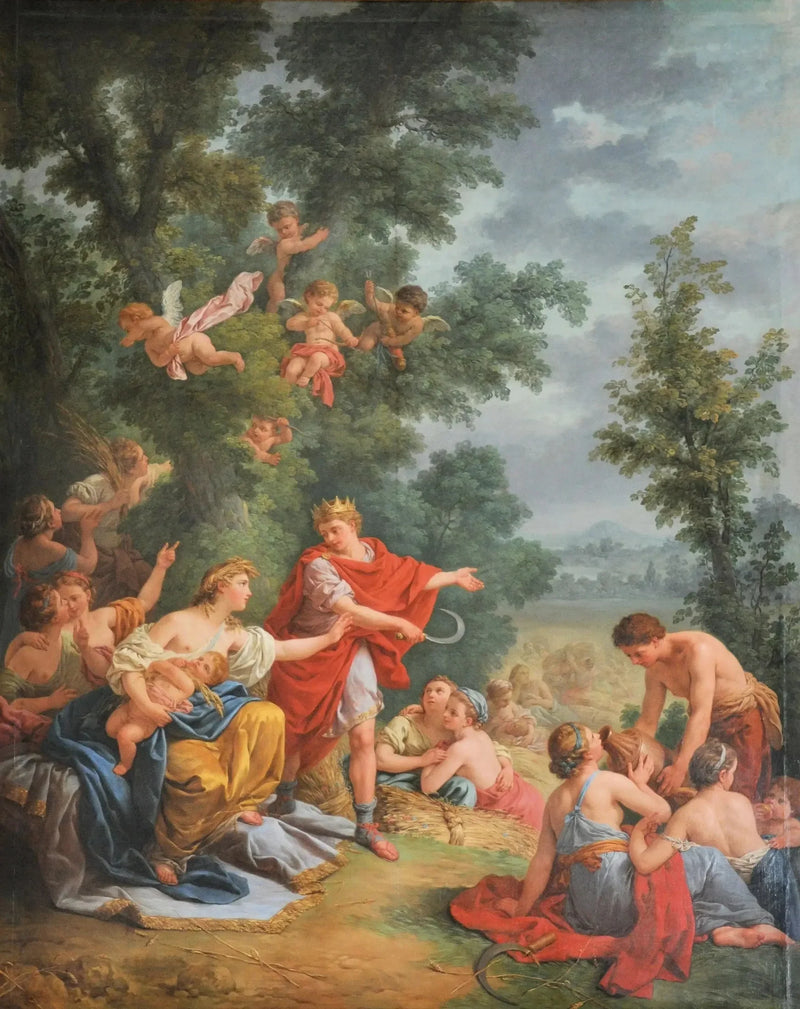La moisson, ou Cérès et Triptolème - Louis Jean François Lagrenée