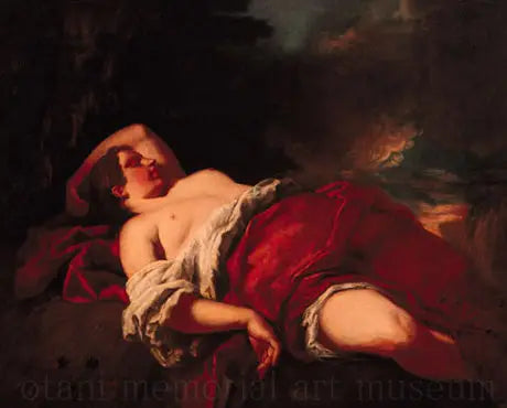 La Moissonneuse endormie - Gustave Courbet image 1 copie peinte à la main à l’huile