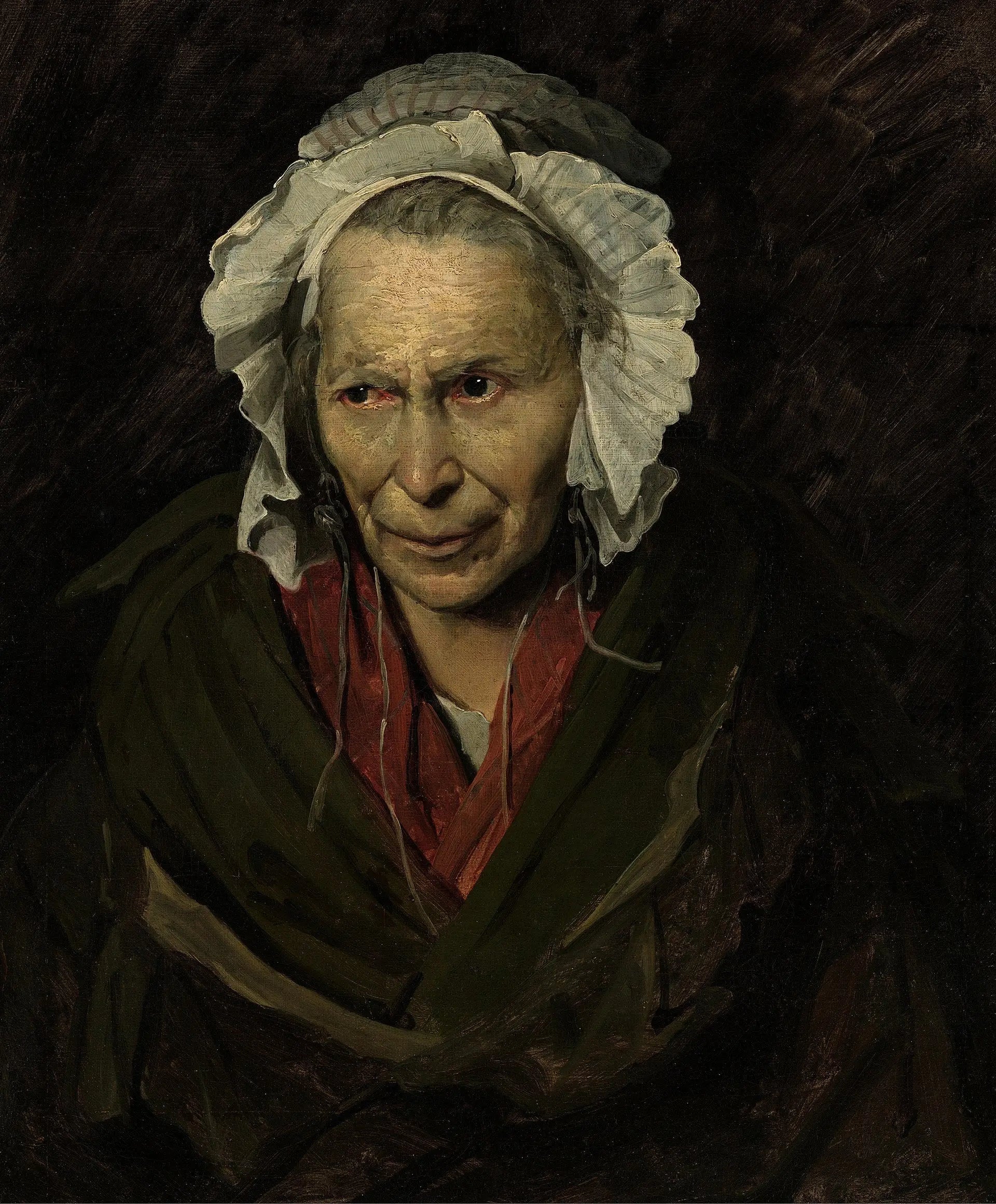 La Monomane de l'envie - Théodore Géricault image 1 reproduction de peinture à l’huile