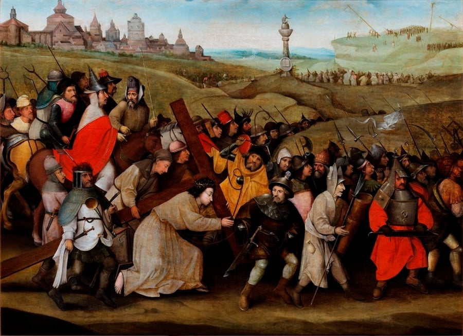 La Montée au Calvaire - Jérôme Bosch
