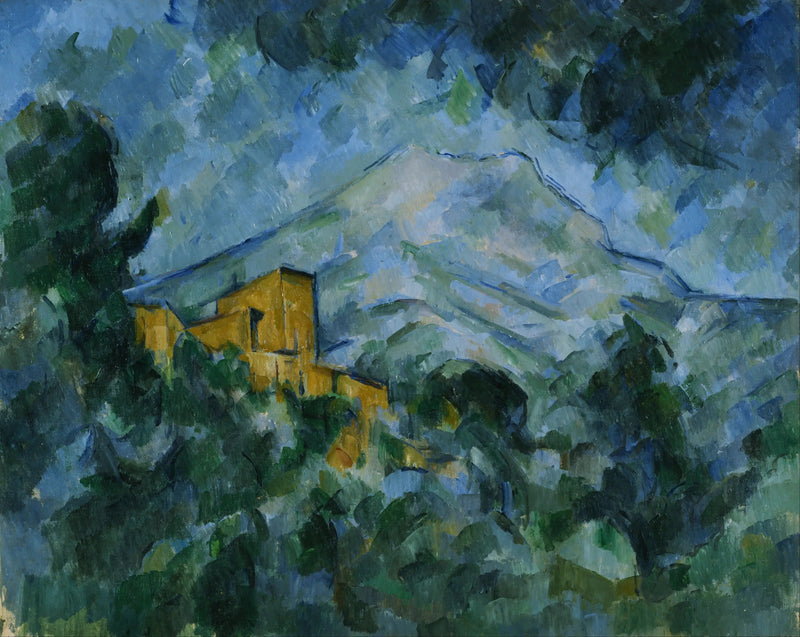 La Montagne Sainte-Victoire et Château Noir - Paul Cézanne