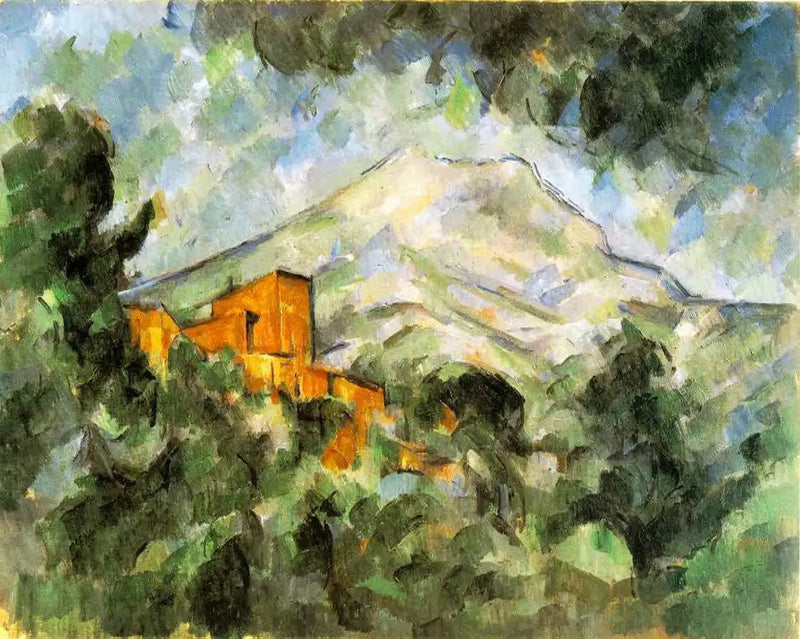 La Montagne Sainte-Victoire et Château Noir - Paul Cézanne